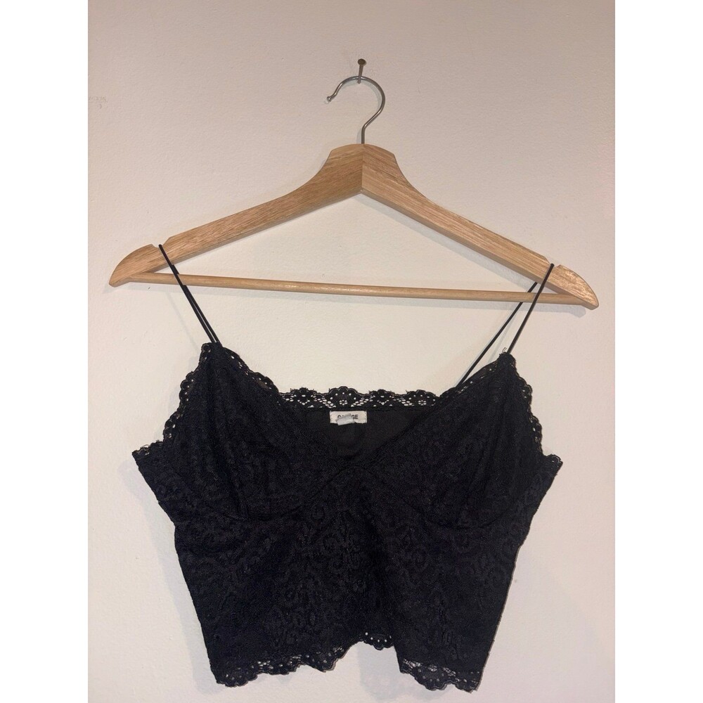 Lace Black Bandeau by Garage - Size Small